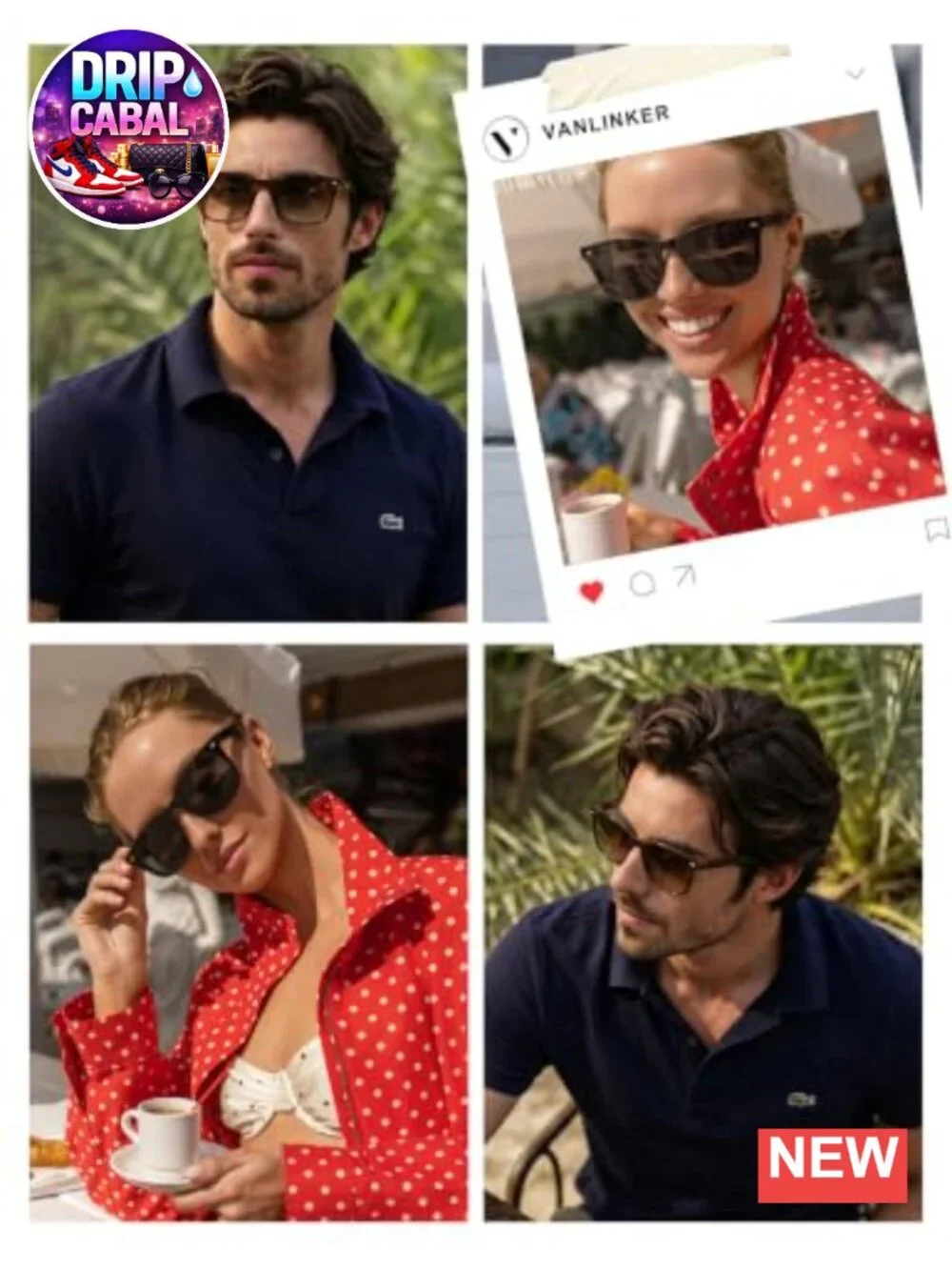 Oversized Square Sunglasses UV400 Protection Retro Low Bridge Fit Unisex